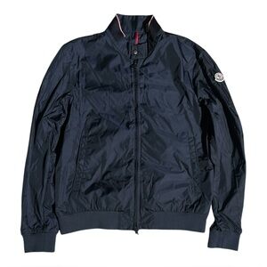 Moncler Reppe Giubbotto Nylon Jacket Navy